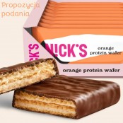 N!CK'S Nick's Protein Waffer, Chocolate Orange - wafelek proteinowy, Czekolada & Pomarańcza