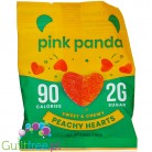 Pink Panda Sweet & Chewy Candy by Pink Panda - Peachy Hearts 12pcs