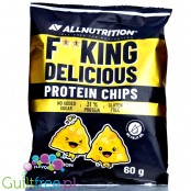 FitKing Delicious Protein Chips Cheese & Onion - chipsy proteinowe 35% białka, Serowo-Cebulowe