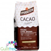 Van Houten Round Dark Brown 1% - kakao odtłuszczone 1% tłuszczu