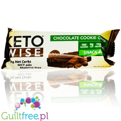 Keto Wise Snack Bars - Chocolate Cookie Crisp 6/Box