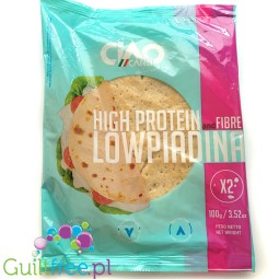 Ciao Carb Low Piadina Protein & Fibre - spody do pizzy 10g błonnika & 10g białka