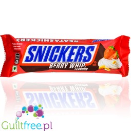 Snickers Berry Whip (CHEAT MEAL) - indyjski Snickers truskawkowo-śmietankowy