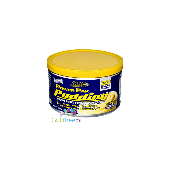 MHP Power Pak High Protein Pudding Natural Vanilla Flavor