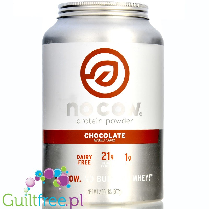 No Cow Vegan Protein Chocolate 907g - soy, gluten & nut free