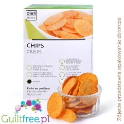 Dieti Meal Paprika Popped Soy Chips - prażone paprykowe chipsy proteinowe 91kcal & 10g białka