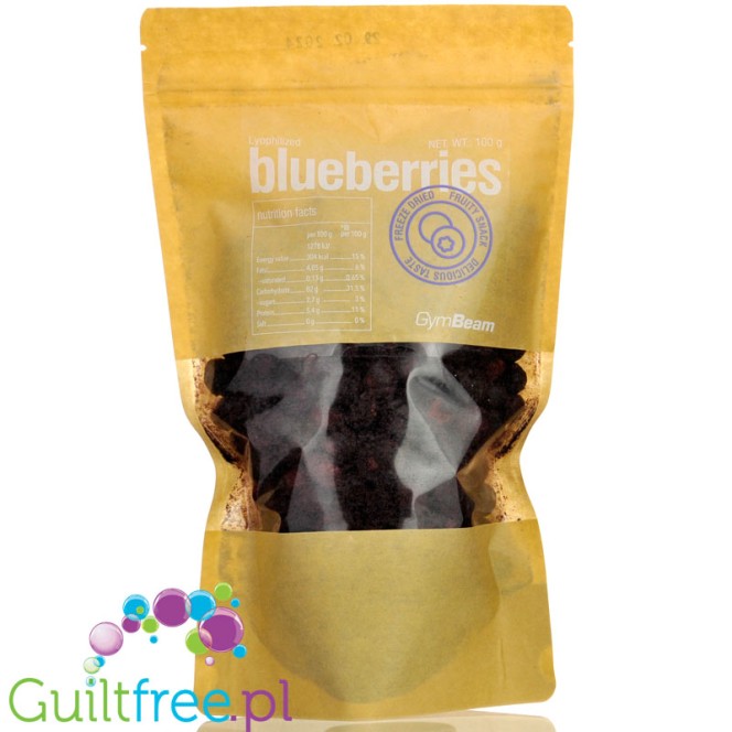 GymBeam Lyophilized Blueberries 100g