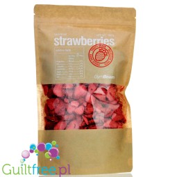 GymBeam Lyophilized Strawberries - liofilizowane truskawki bez dodatku cukru 100% owoców