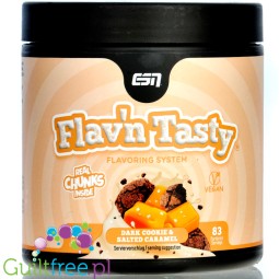 ESN Flav'N'Tasty Dark Cookie & Salted Caramel 250g  powdered food flavor