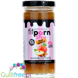 FitPrn Confettura Extra Zero Mela & Cannella 37kcal - jabłkowo-cynamonowa konfitura bez cukru