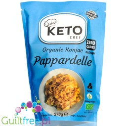 Keto Chef Organic Konjac Pappardelle  - odour fee, gluten free shirataki pasta 9kcal