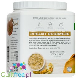 Sunwarrior Harvest Peanut Butter - organic defatted powdered peanut butter
