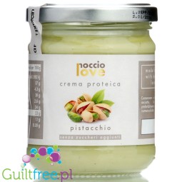 NoccioLove Crema Proteica Pistacchio - proteinowy krem pistacjowy bez dodatku cukru