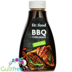 FitnFood BBQ - sos barbecue bez cukru i bez tłuszczu, 10kcal