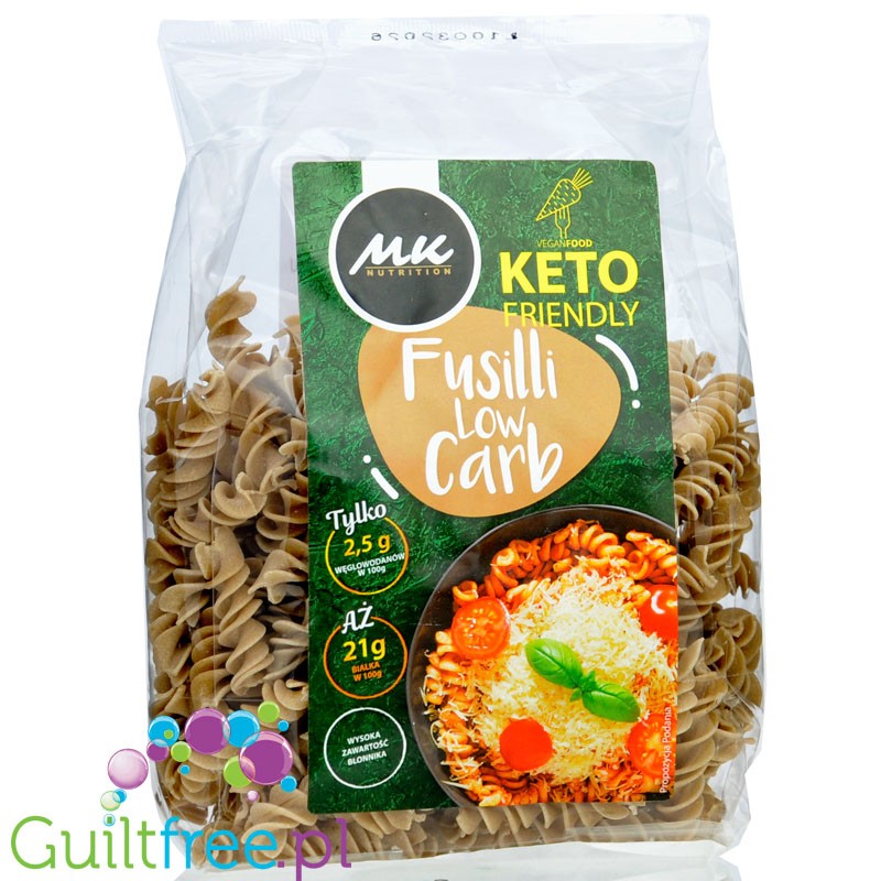 MK Nutrition Fusilli Low Carb resistant starch pasta