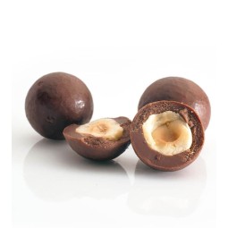RAW COCOA Hazelnuts in Coconut Mylk Keto Chocolate - orzechy laskowe w keto czekoladzie kokosowej