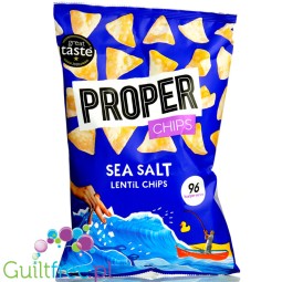 Proper Chips Sea Salt Lentil Chips 85g