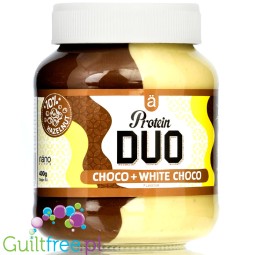 Nano Ä Spread Choco + White Choco - proteinowy krem DUOczekoladowy bez cukru z WPI