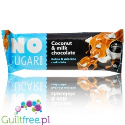 Eurohansa No Sugar Coconut & Milk Chocolate 40g