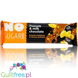 Eurohansa No Sugar Peanut & Milk Chocolate 40g