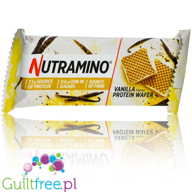 Nutramino Nutra-Go Vanilla wafelek proteinowy z kremem waniliowym