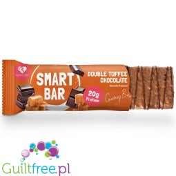Women's Best Smart Bar Double Toffee Chocolate - baton proteinowy 20g białka z naturalnymi aromatami