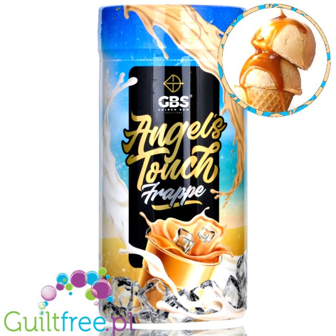 GBS Angel's Touch Frappe Lodów ze słonym karmelem - kawa rozpuszczalna o podwyższonej zawartości kofeiny