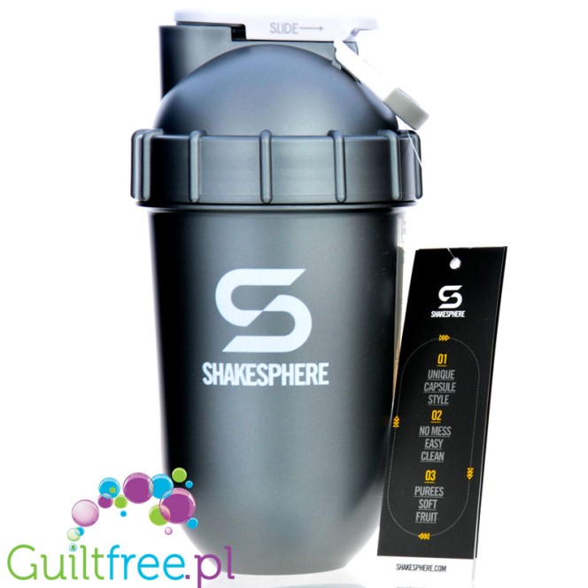 ShakeSphere Tumbler | Shaker Bottles | 700ml - Metallic White