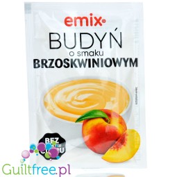 Emix Budyń Brzoskwinia - budyń bez cukru o smaku brzoskwiniowym