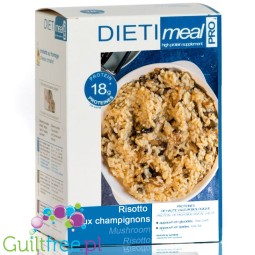 Dieti Meal Mushroom Risotto - danie instant, niskokaloryczne risotto z pieczarkami 18g białka w porcji