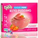 Simply Delish KETO Pudding Strawberry - wegański budyń bez cukru ze stewią i erytrolem, smak truskawkowy