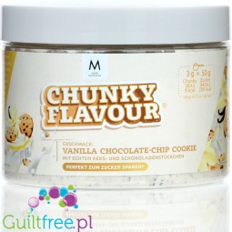 More Nutrition Chunky Flavor Vanilla Chocolate Chip Cookie 250g - aromat w proszku, Wanilia, Ciasteczka & Czekolada