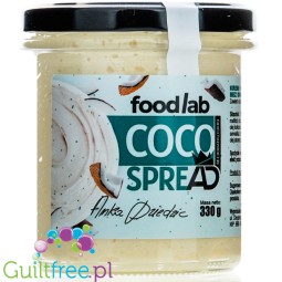FoodLab by Anka Dziedzic Coco Spread 330g - no added sugar Milk & Coconut spread