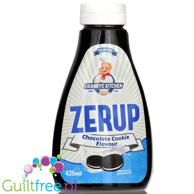 Zerup Franky's Bakery Chocolate Cookie sugar free, fat free syrup