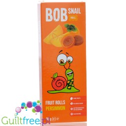 Bob Snail Kaki Persymona 30g - przekąska z owoców bez dodatku cukru Bob Snail
