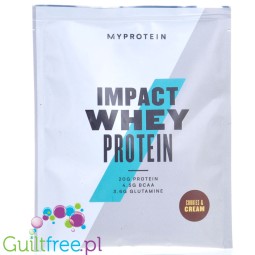 MyProtein Impact Whey Cookies & Cream saszetka - odżywka białkowa WPC Ciasteczka z Kremem