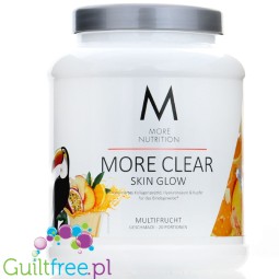 More Nutrition More Clear Skin Glow Multifruit - klarowna odżywka białkowa ze stewią z formułą dla skóry