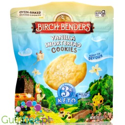 Birch Benders Keto Cookies Vanilla Shortbread - gluten, sugar & maltitol free