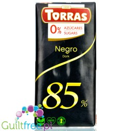 Torras Dark 85% - ciemna czekolada bez cukru, 85% kakao