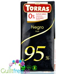 Torras Dark 95% - ciemna czekolada bez cukru, 95% kakao