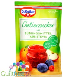 Dr Oetker Gelierzuker - gelling sugar 'gelfix' with stevia for jams 350g