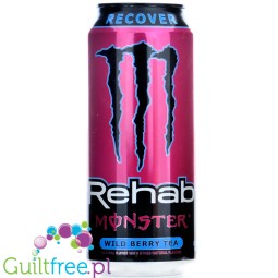 Monster Rehab Energy Ultra Wild Berry Tea ver. USA - niegazowany jagodowy Monster bez cukru 25kcal