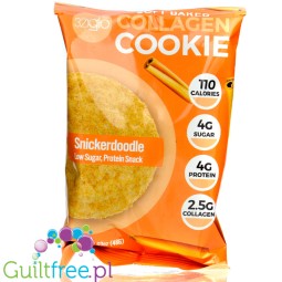 321Glo Soft Baked Collagen Cookie, Snickerdoodle - cynamonowe ciastko kolagenowe 110kcal