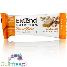Extend Anytime Bar Peanut Butter 9h - Baton proteinowy niskie IG, Masło Orzechowe, bezglutenowy