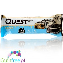 Quest Bar Dipped Cookies & Cream 180kcal & 18g protein