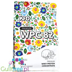 KFD Premium WPC 82 Lody Waniliowe 0,9kg - koncentrat białka serwatkowego uniwersalny smak