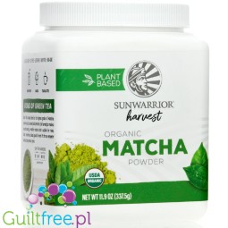 Sunwarrior Harvest Organic Matcha - organiczna zielona herbata matcha w proszku