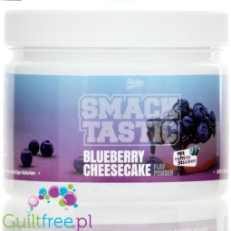 Rocka Nutrition Smacktastic Blueberry Cheesecake, 250g low calorie no added sugar flavoring powder