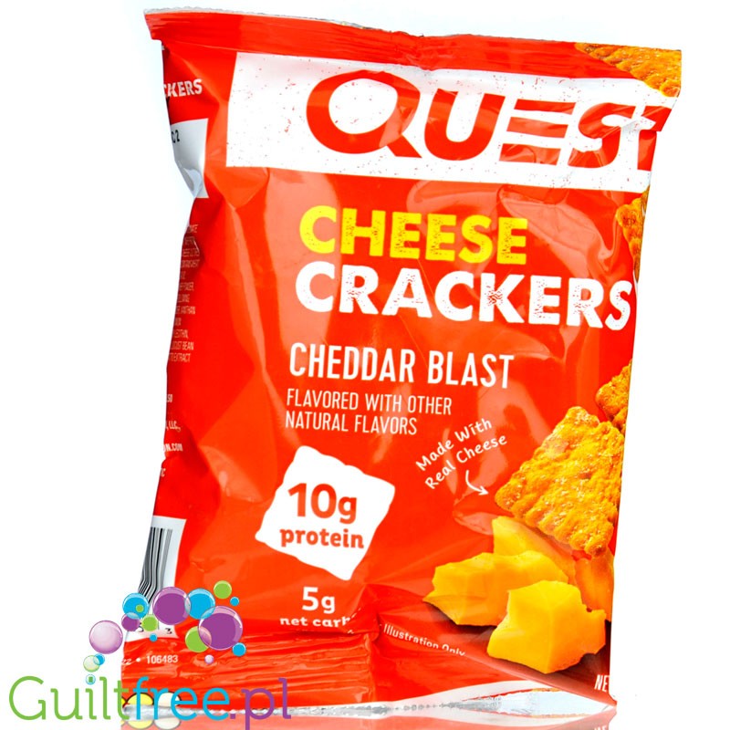 Quest Chesse Crackers Cheddar Blast 1,06oz.