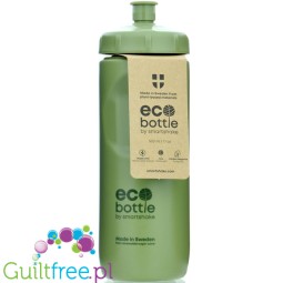SmartShake EkoBottle Squeeze, Dusty Green 500ml - bidon / butelka na wodę z ekologicznego tworzywa sztucznego